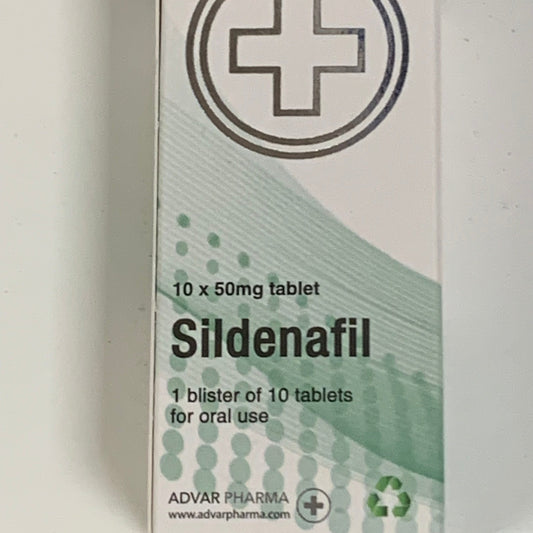 ADVAR SILDEFANIL 10x50mg Tabs (Viagra)