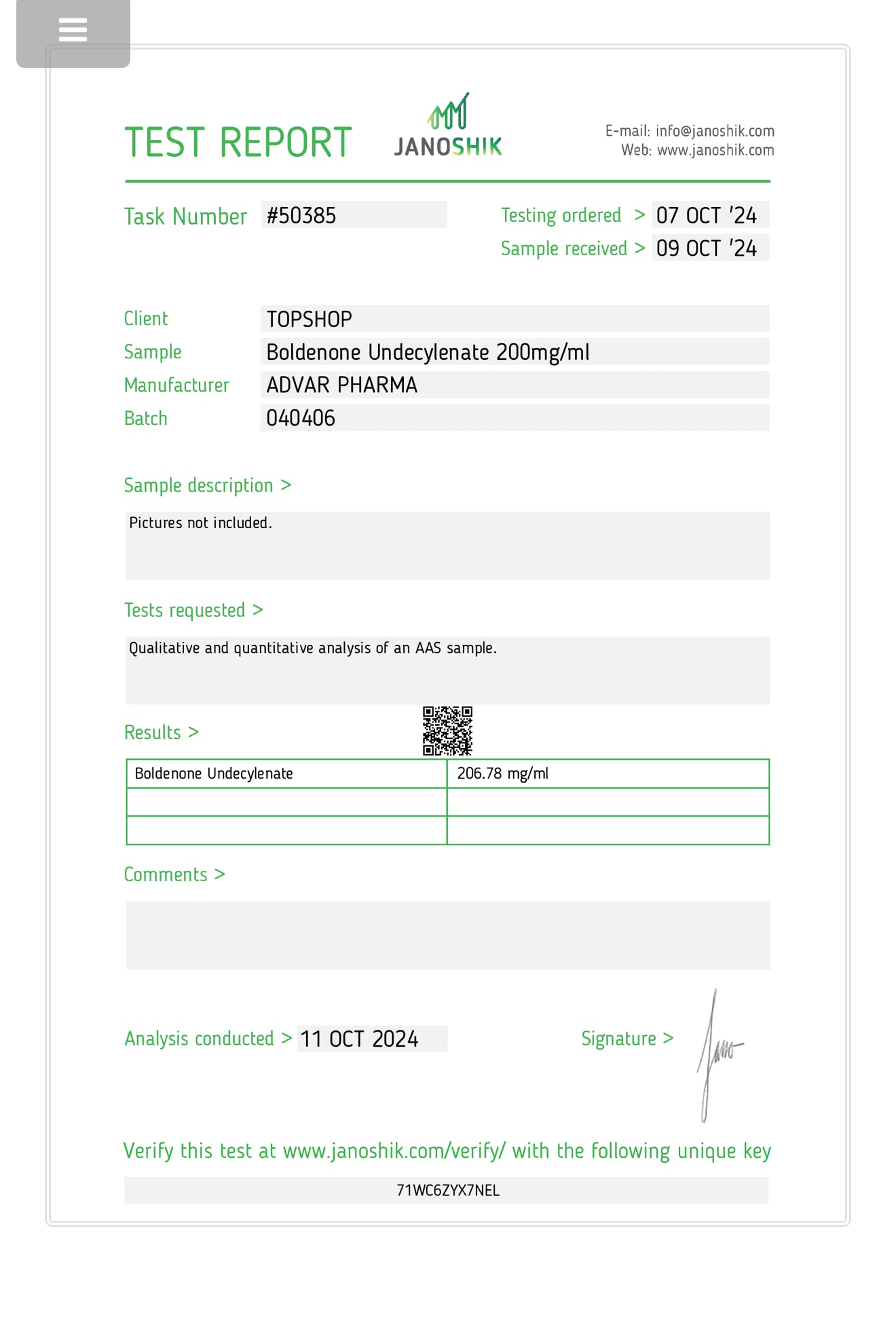 BOLDENONE UNDECYLENATE EQ 10x1ml 200 mg