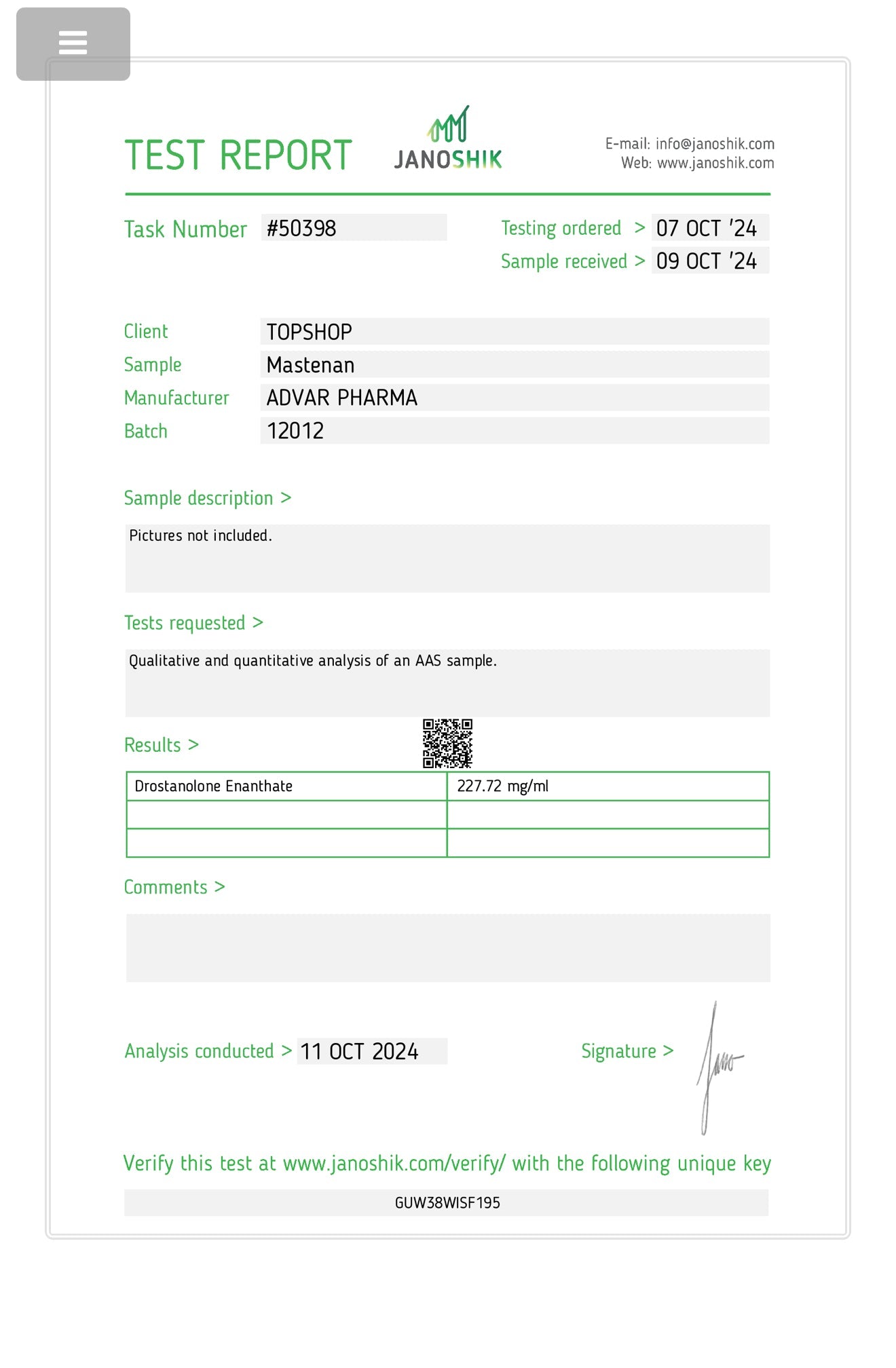 MASTERON E 10ml Vial 200mg/ml
