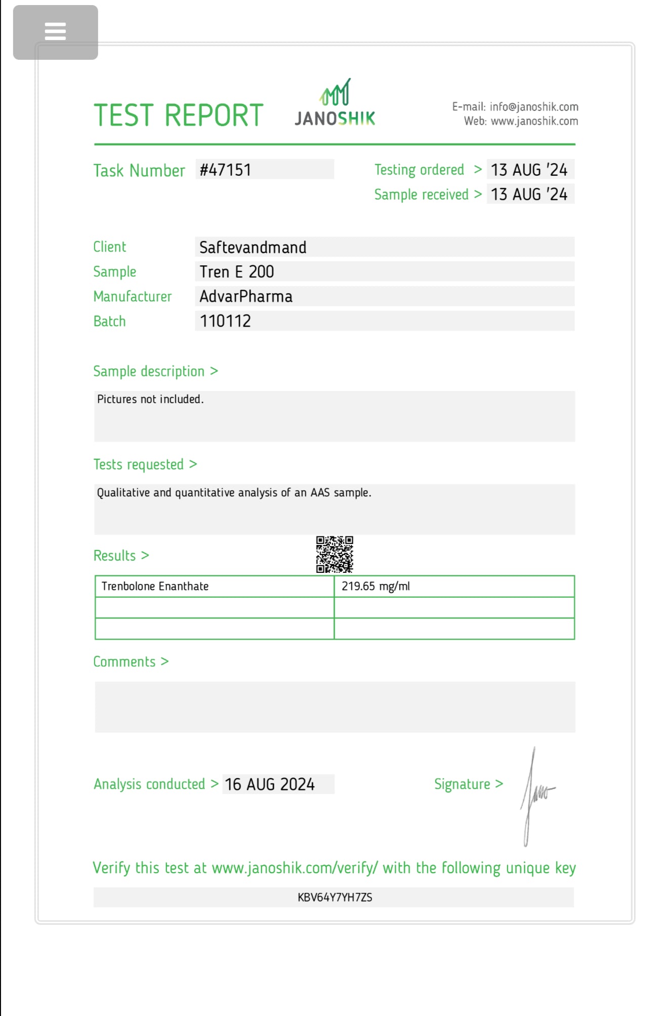 Tren E 10ml Vial 200mg/ml