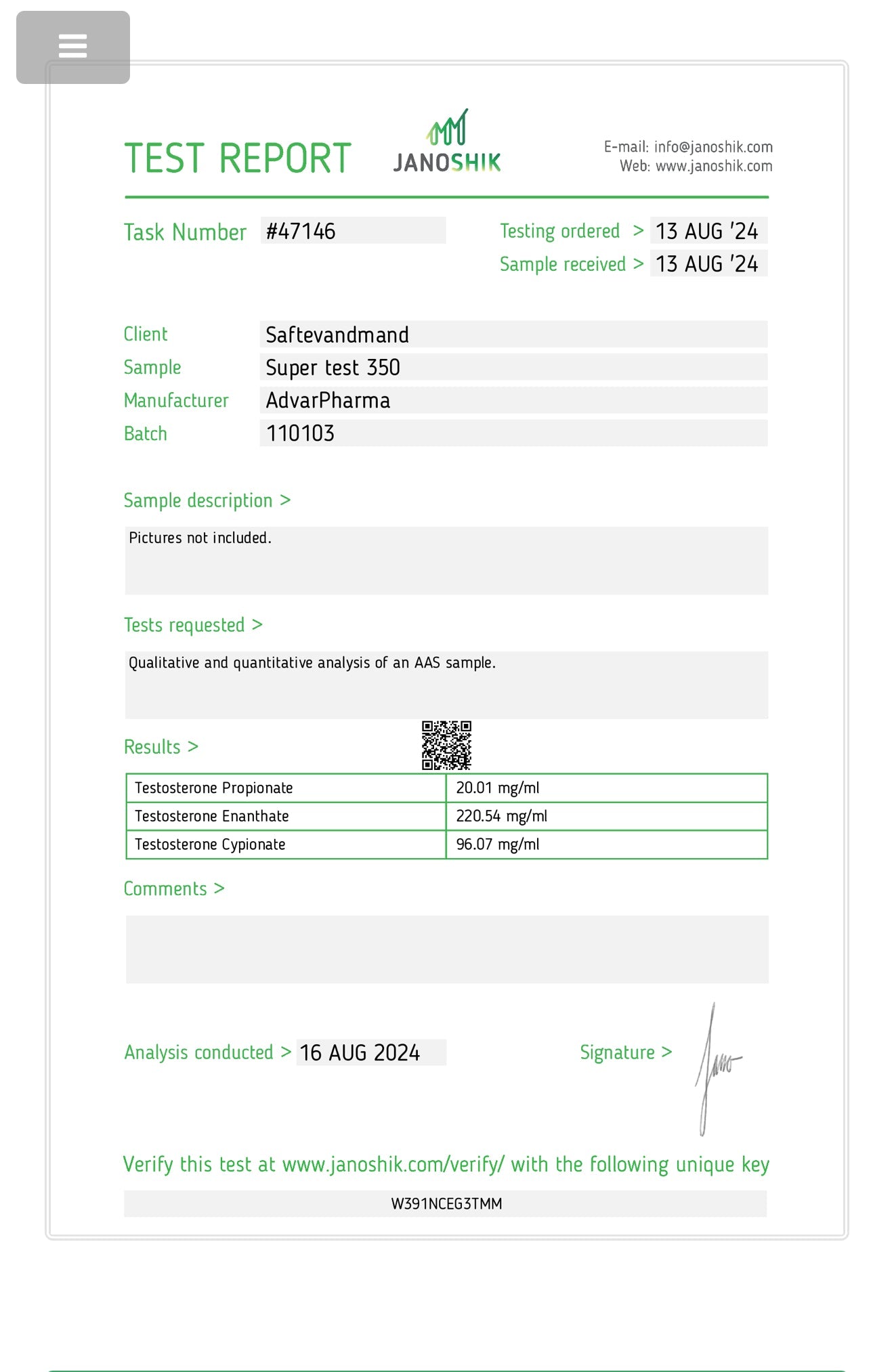 Super test 10ml Vial 400mg/ml