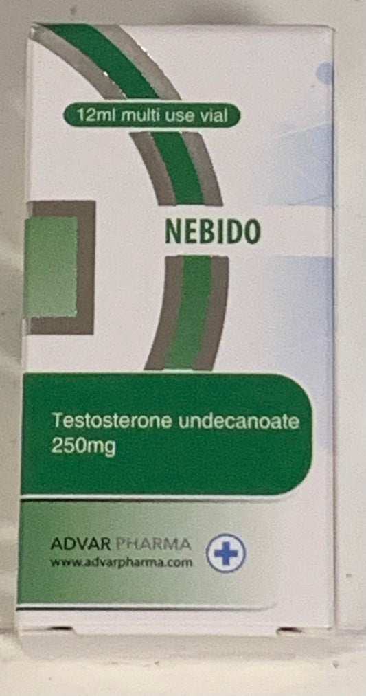 NEBIDO TEST UNDECANOATE 250mg/12ml
