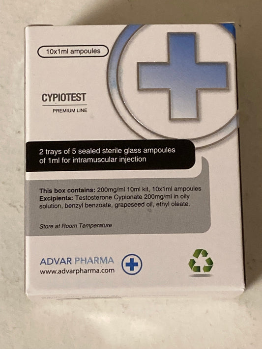 TEST CYPIONATE 200mg 1ml ampul/10ml Vial
