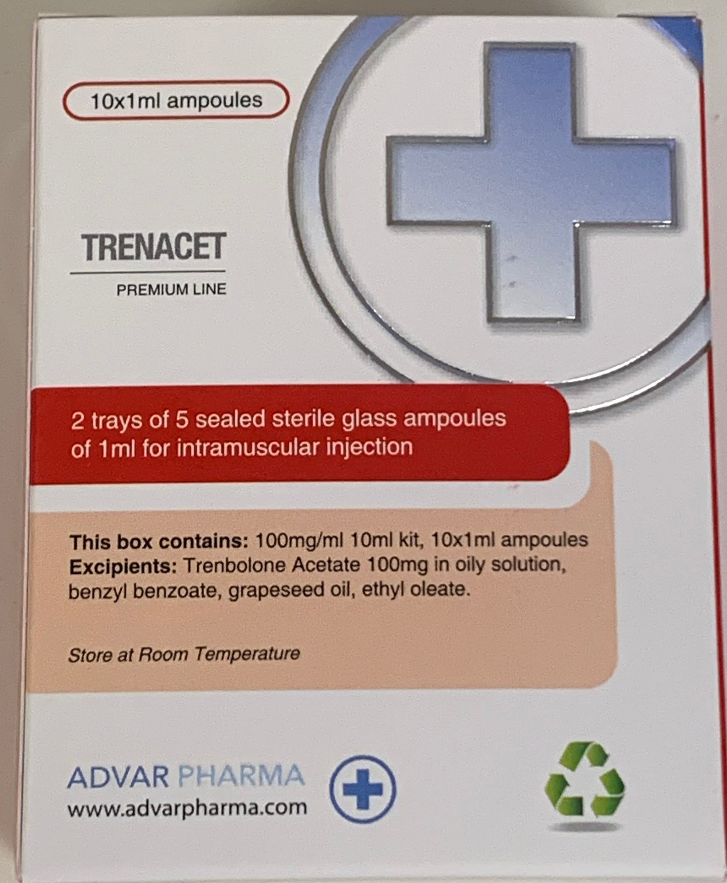 TREN ACETATE 10x100mg/1ml