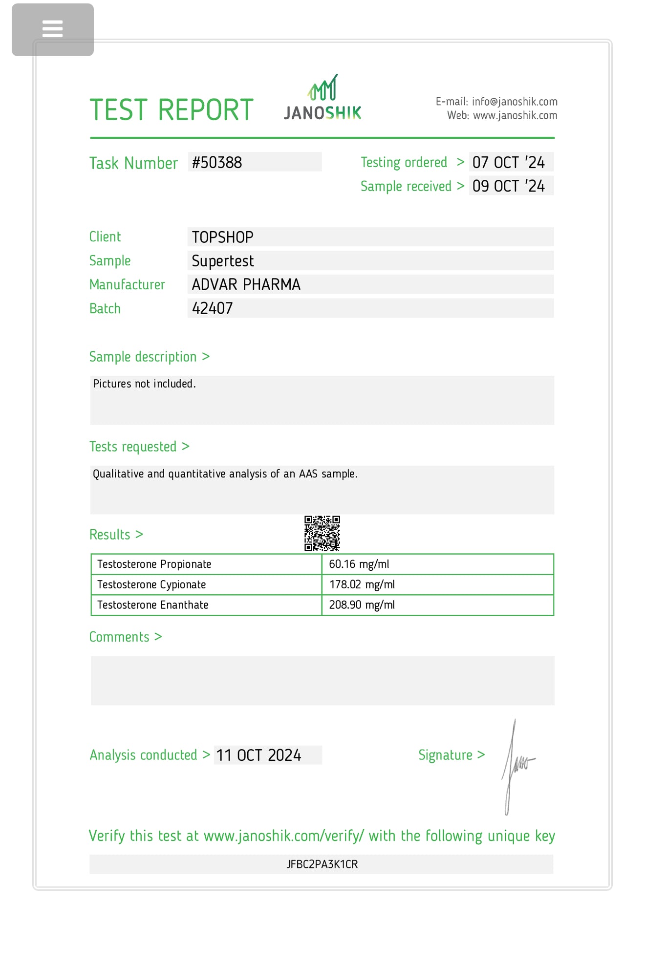 Super test 10ml Vial 400mg/ml