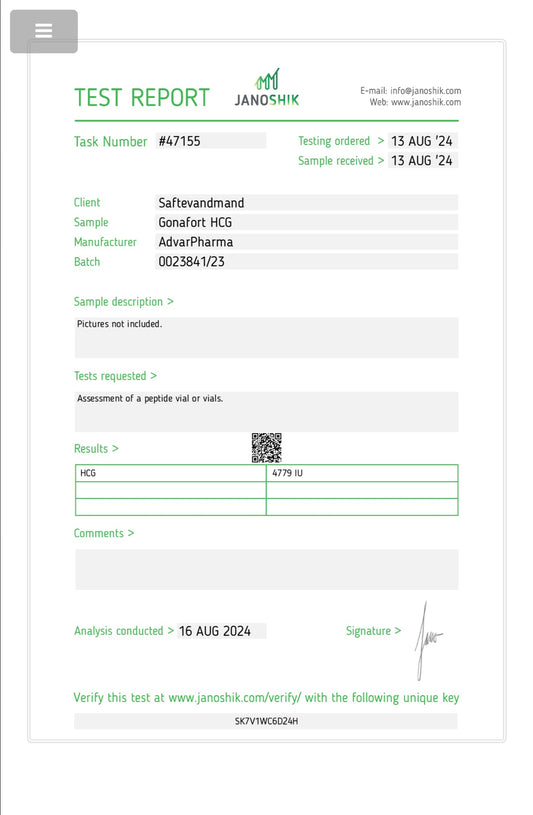HCG 5000 UNITS GONADOTROPIN