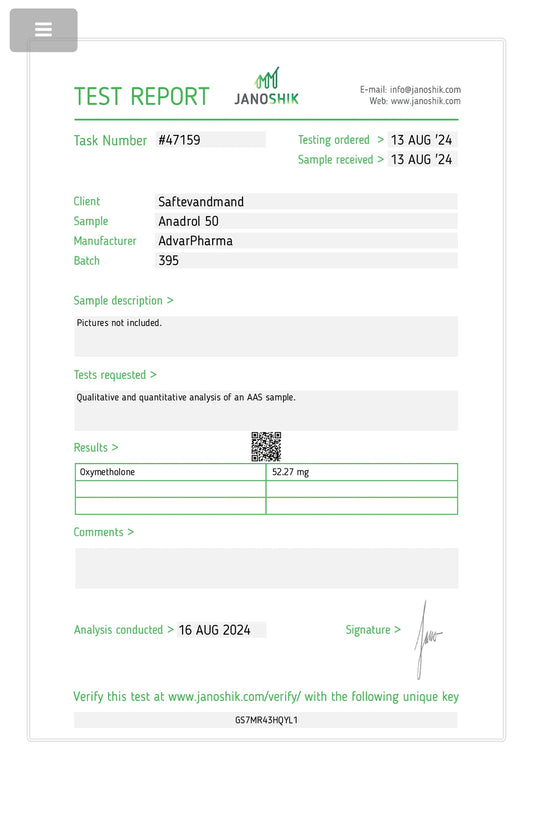 ANADROL (OXY 50 MG /50 TABS)