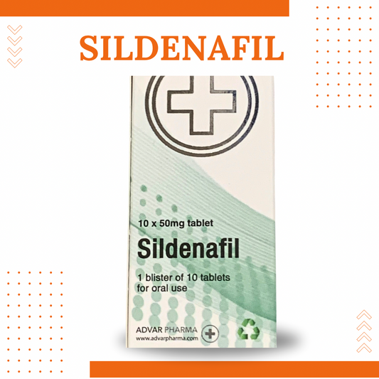 ADVAR SILDEFANIL 10x50mg Tabs (Viagra)
