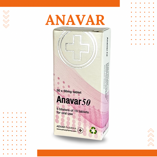 ANAVAR Oxandrolone  (50mg/50tabs)