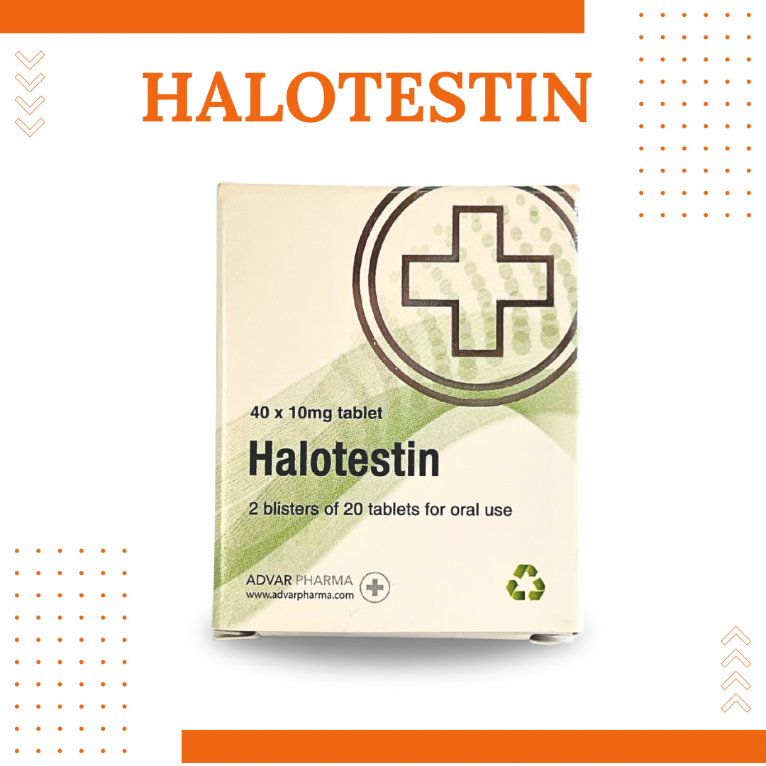 HALOTESTIN 40x 10mg TABS